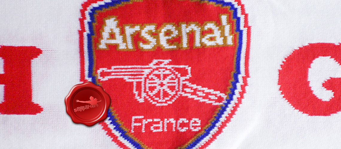 echarpe jacquard arsenal