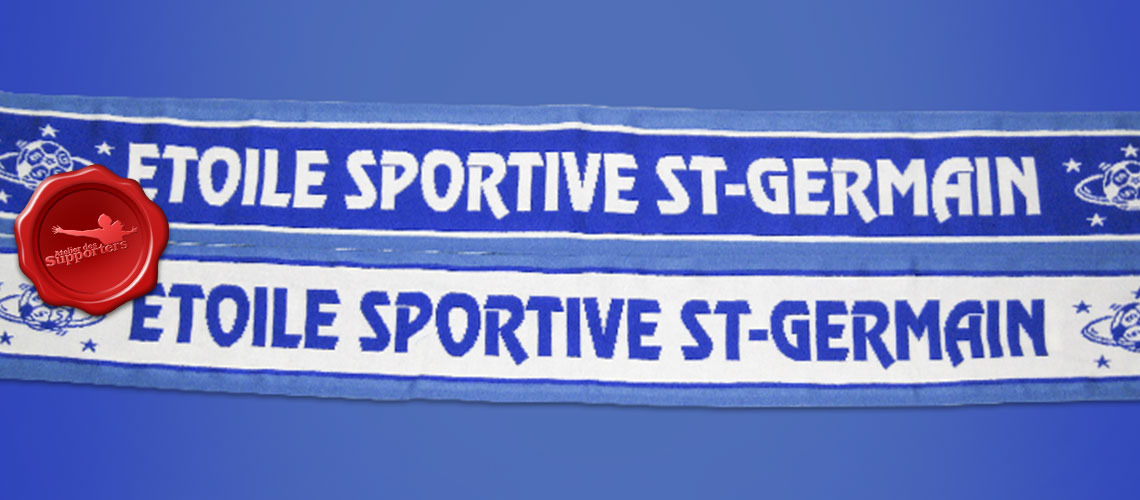 echarpe jacquard etoile sportive st germain